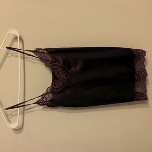 Small sexy dark purple camisole